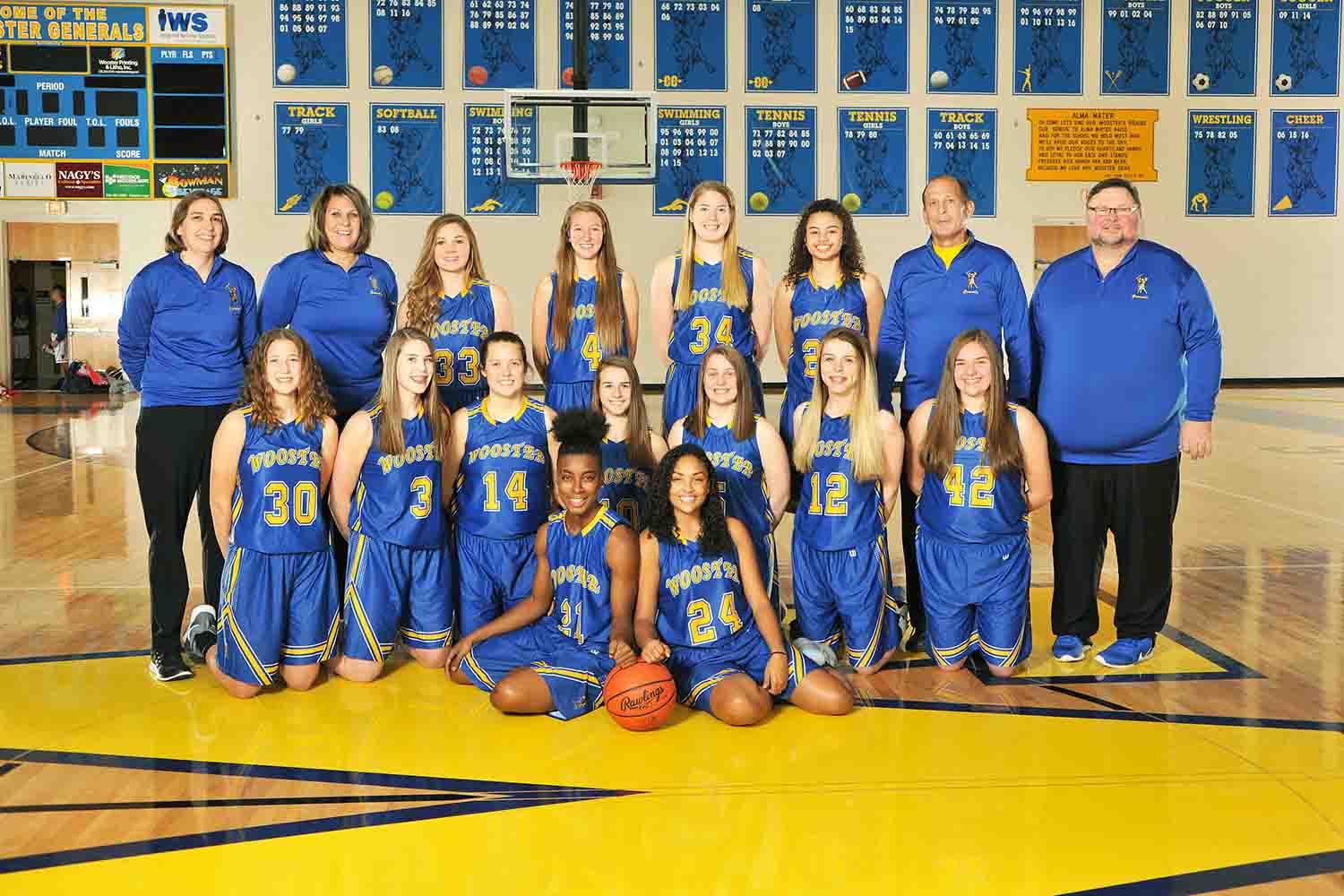 2018 Wooster Girls Basketball